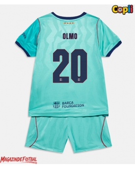 Barcelona Dani Olmo #20 Echipament de Fotbal Replică 2026-27 Copii Treilea (+ Șorturi)